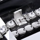 Rings 10mm Gold Plated Zircon Tennis Bracelet Iced Out Gemstone Bracelet