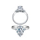 Rings 2.0 Carat  Moissanite Diamond Ring - 14K  Solid Gold Wedding Rings