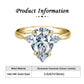 moissanite diamond engagment ring