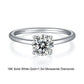 moissanite diamond engagment ring