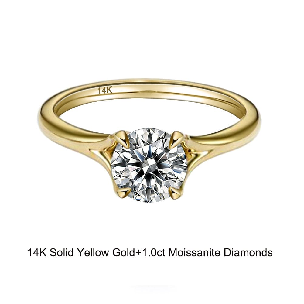 VVS moissanite rings