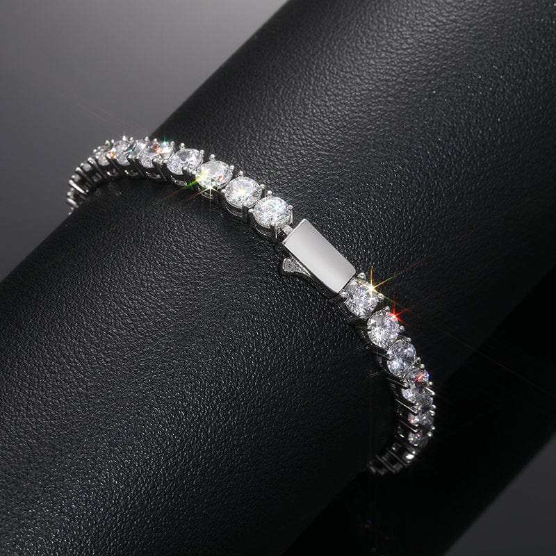 moissanite diamond tennis bracelets