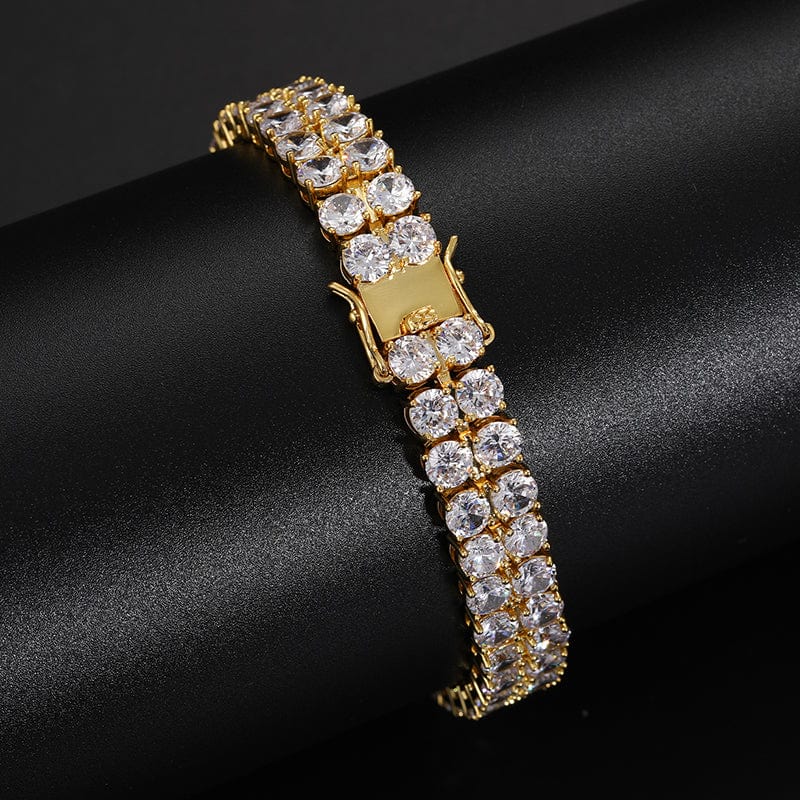 moissanite diamond tennis bracelet