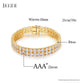 moissanite custom chain