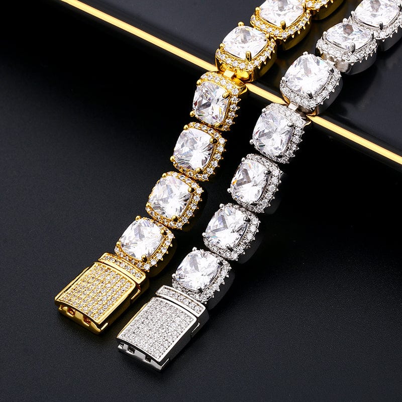 moissanite cuban link chain