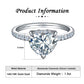moissanite diamond engagment ring