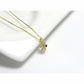 Snowflakes  925 Sterling Silver Necklace - Gold Plated  Jewelry