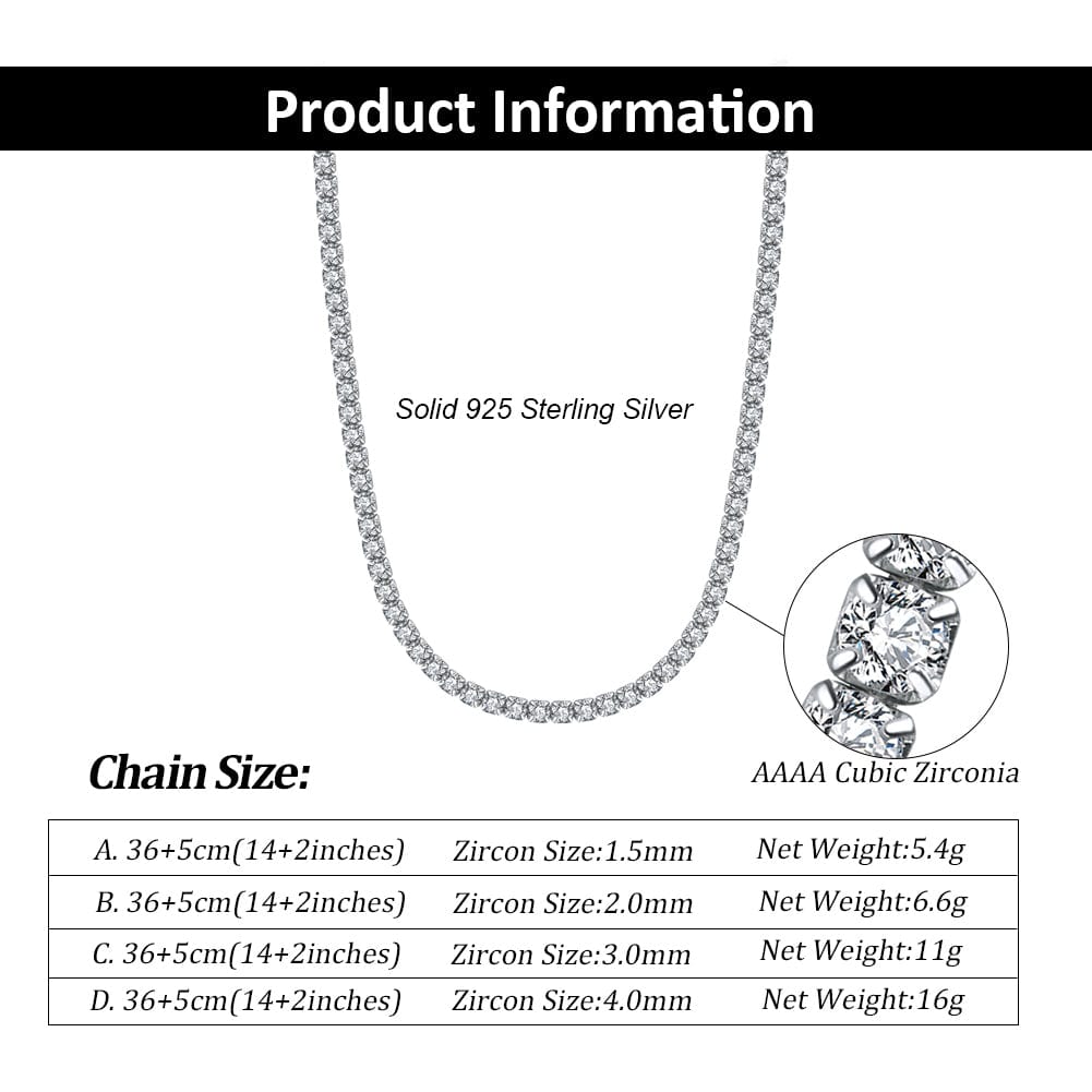 VVS moissanite Chains