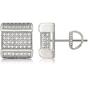 VVS moissanite earrings