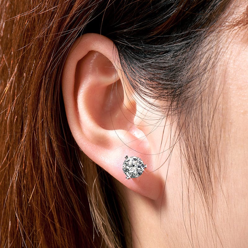Buy Padma Diamond Earring Online | CaratLane