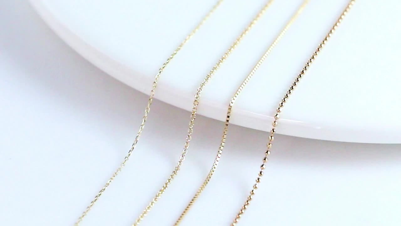 best 18k solid gold chain online