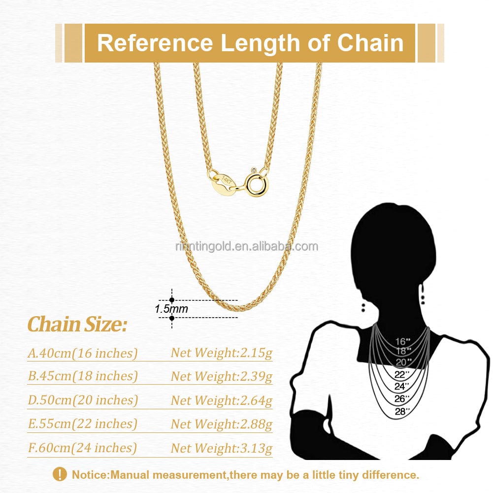 solid gold chain