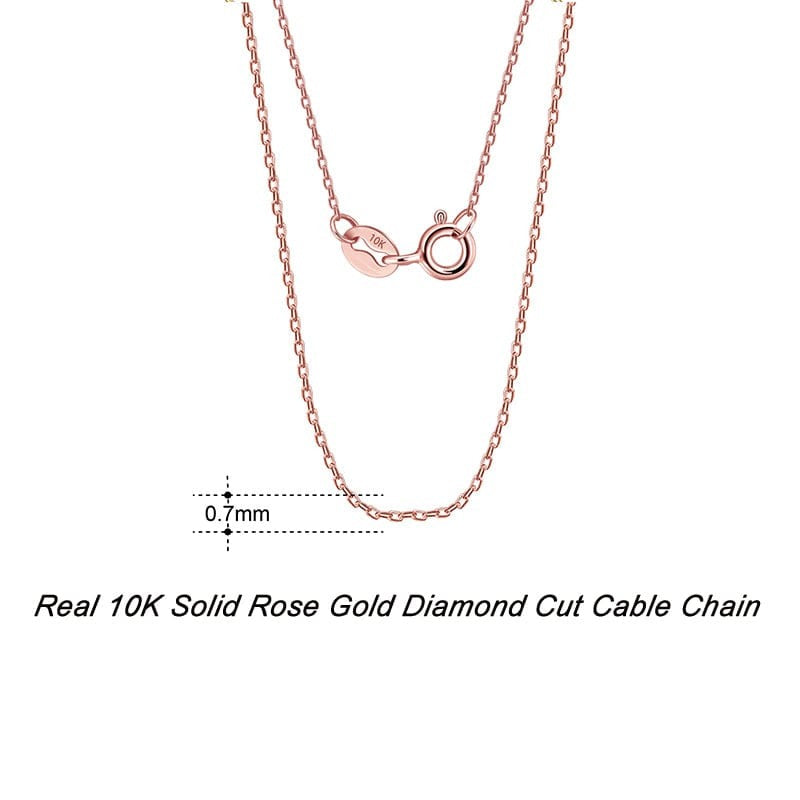 18k solid gold chain