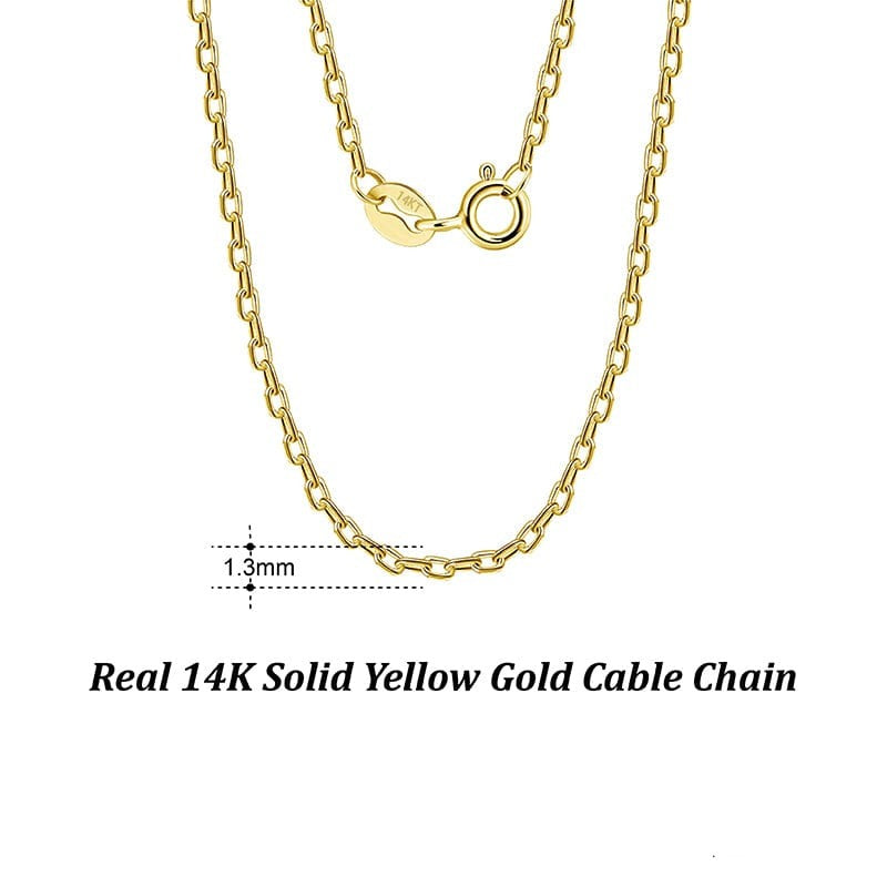32 Inch Rhodium Plated Cable Chain Necklace | Necklace, Chain necklace, Cable  chain