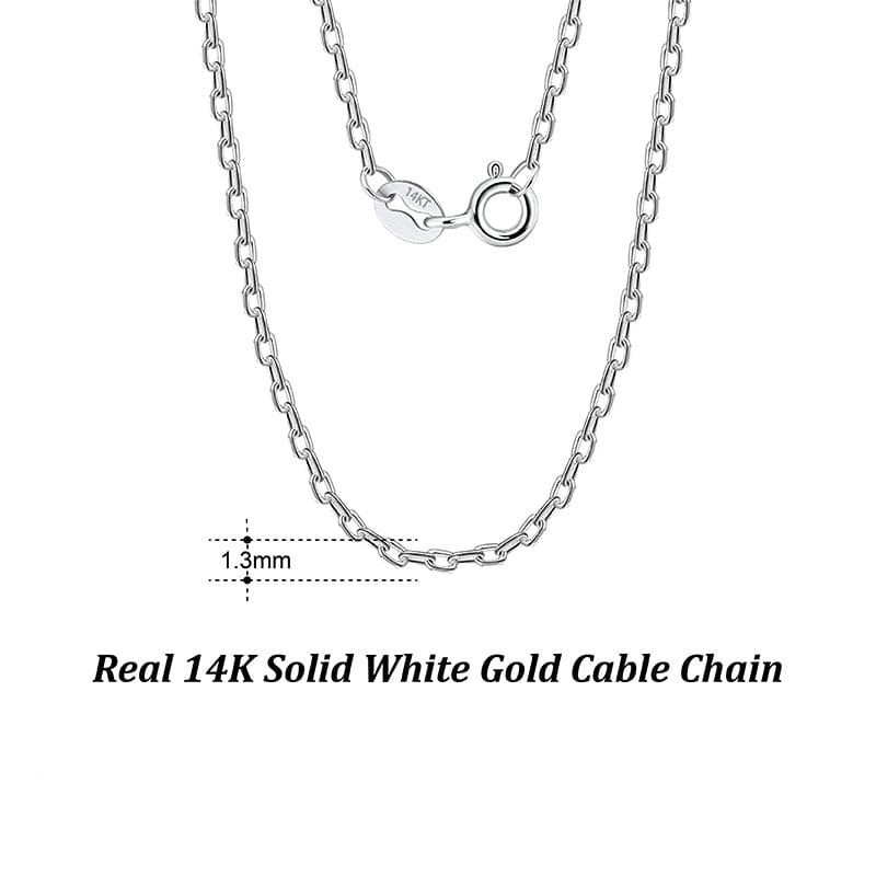 solid gold pendant necklace