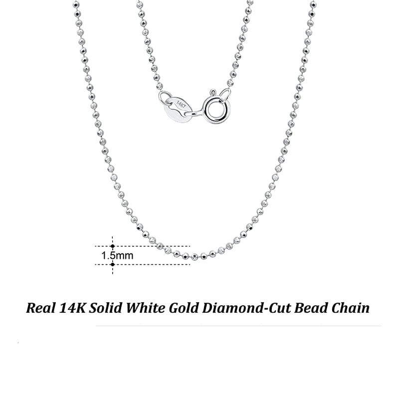 solid gold pendant necklace