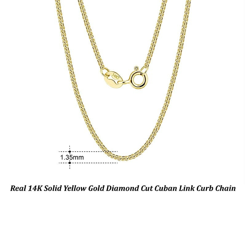 solid gold chain