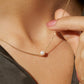 18inches / 14K Solid Gold 14k Solid Gold Natural Freshwater Pearl Pendant Necklace