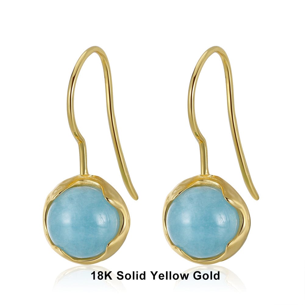 buy solid gold hoop earrings