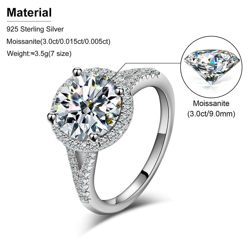 Buy White Silver Engagement Rings | GLAMIRA.co.uk