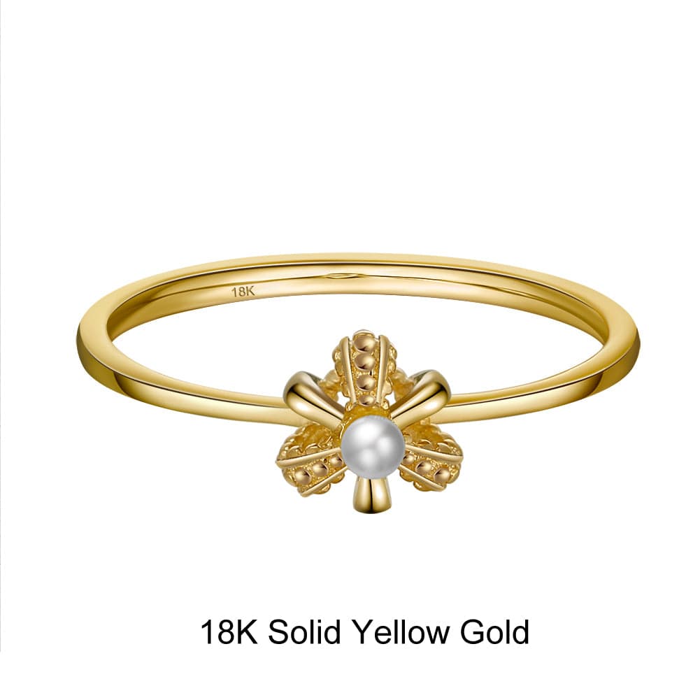 Attractive Mesh Flower 22K Gold Ring | 22k gold ring, Gold rings, 22k gold
