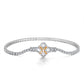 moissanite diamond tennis bracelets