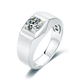 lab diamond wedding band