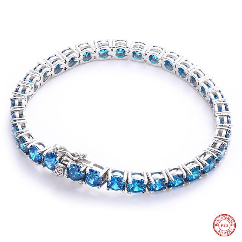diamond cuban tennis bracelet