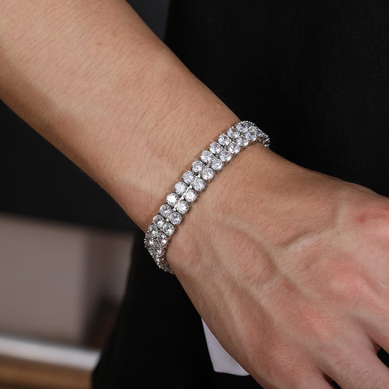 Figaro Silver Bracelet For Men – The Silver Essence