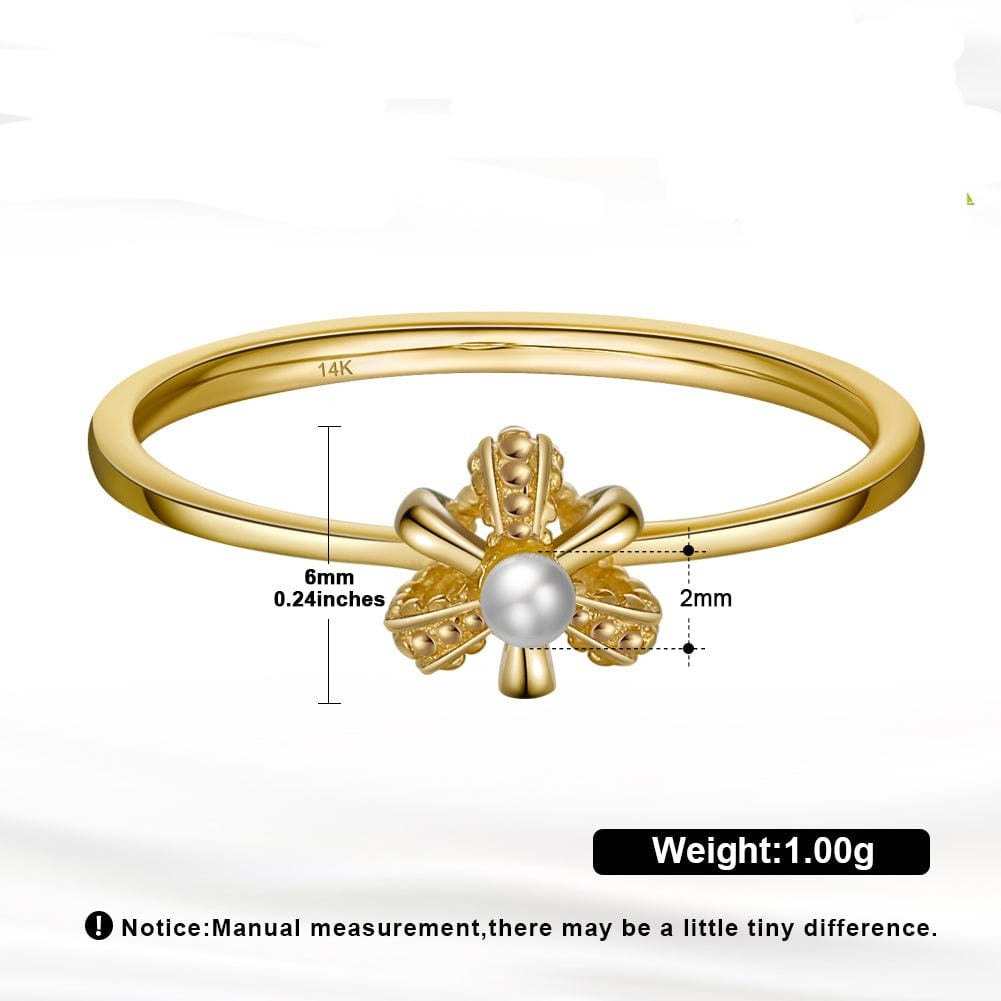 pure natural  18k gold  engagement ring