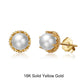 buy solid gold earrings online