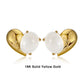 solid gold earrings studs