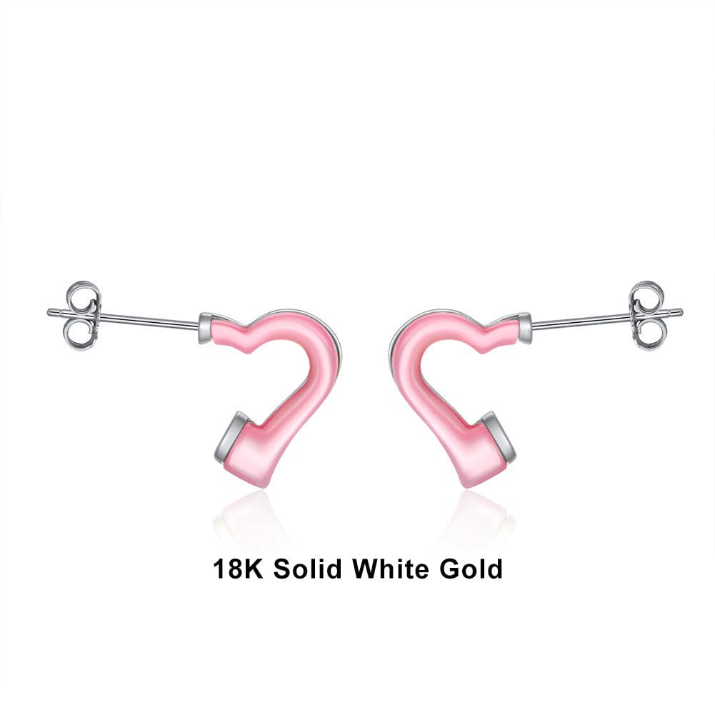 solid gold earrings UK