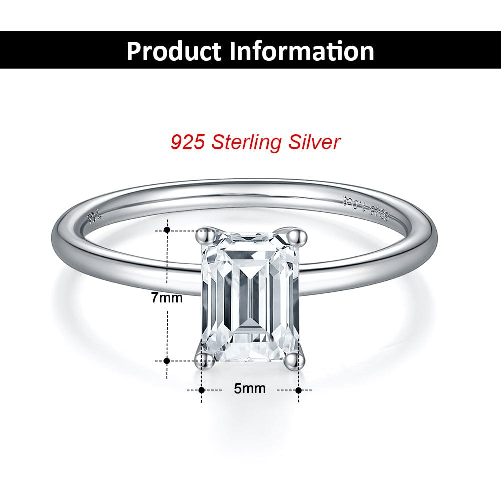 sterling silver engagement rings
