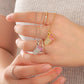 Fashion Jewelry Gold Plated Silver - 925 VVS Moissanite Cup Charm Pendant