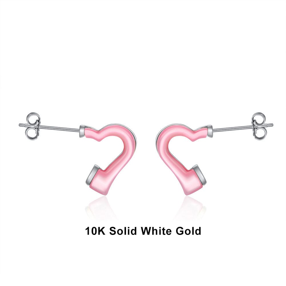 cheap 18K solid gold earrings