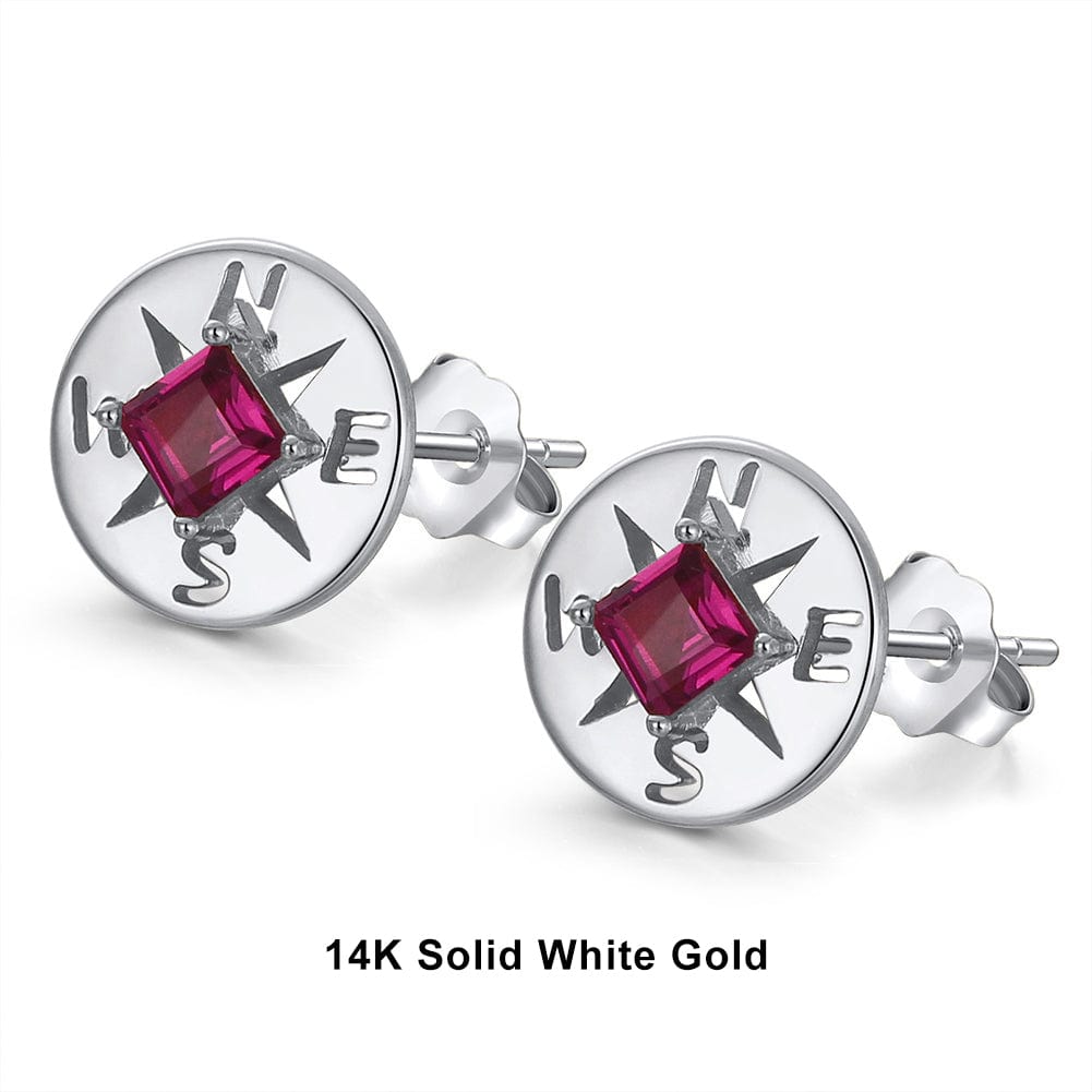 best 18k solid gold earrings