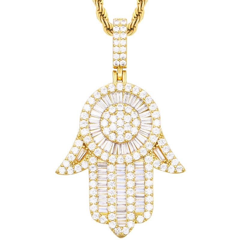 moissanite custom chain