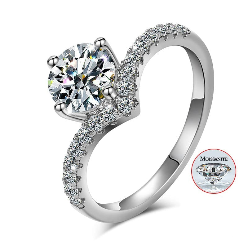 Fashion Crystal Design Rings For Women Girls Engagement Ring Wedding  Jewelry Gift on Luulla