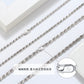 Hiphop Jewelry - 925 Sterling Silver  - 2.3mm Diamond-Cut Rope Chain Necklace