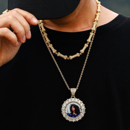 Custom Sublimation Pendant Rope Chain