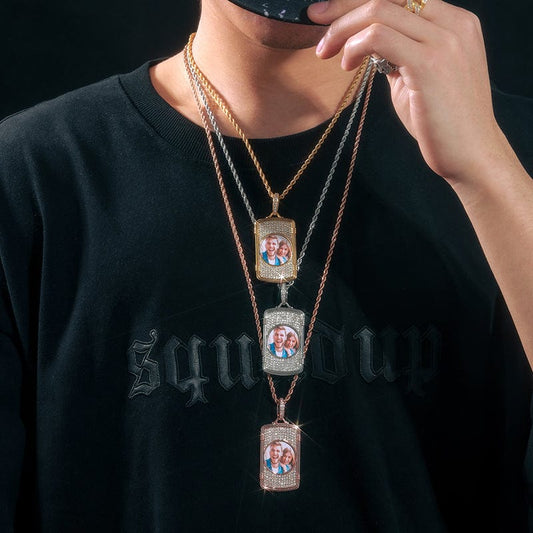 Custom Iced Out Pendant Rope Chain