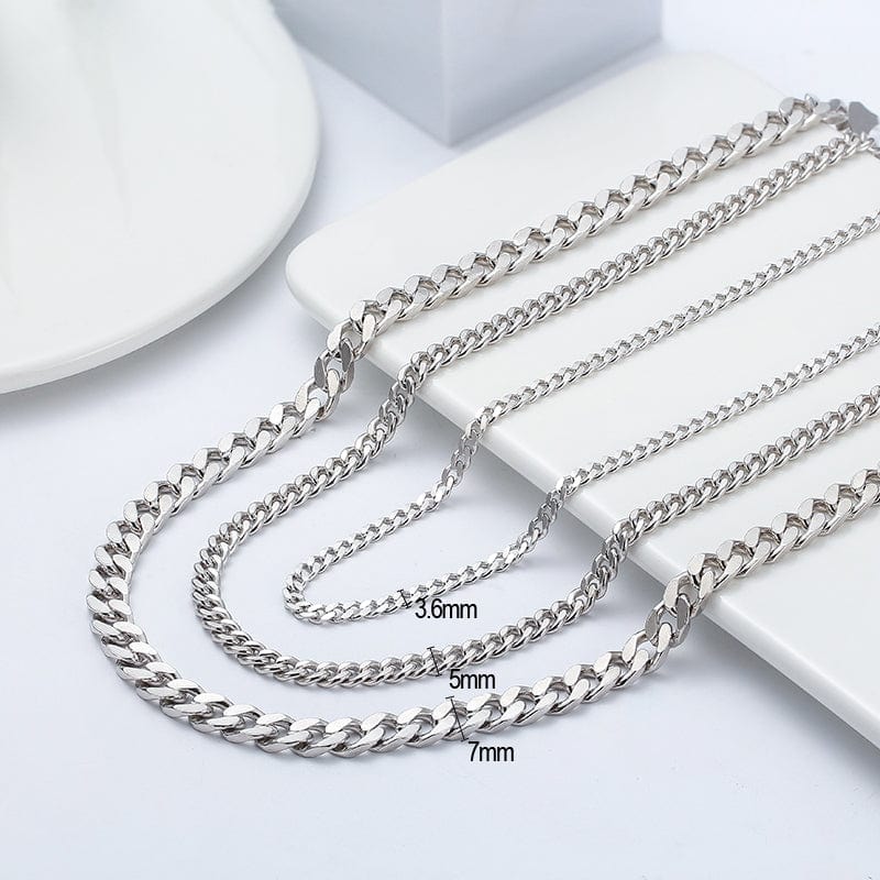 Luxury Cuban Link Chain - 925 Sterling Silver Necklace