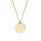 Necklaces 18inches / 14K Solid Gold 14K Solid Gold Dainty Pendant Necklace