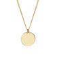 Necklaces 18inches / 14K Solid Gold 14K Solid Gold Dainty Pendant Necklace