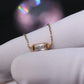 Necklaces Moissanite Diamonds Pendant -Solid Gold Necklace
