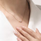 Necklaces Moissanite Diamonds Pendant -Solid Gold Necklace