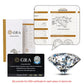 Necklaces Solid Gold 1.0 Carat Necklace - Oval Cut Moissanite Diamond Pendant