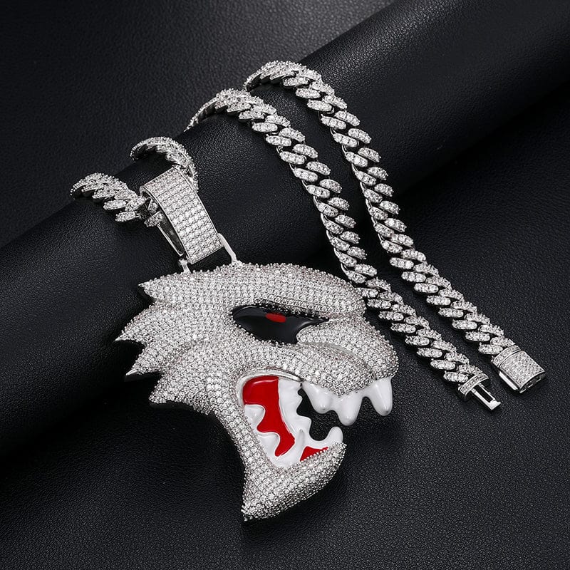 moissanite custom chain
