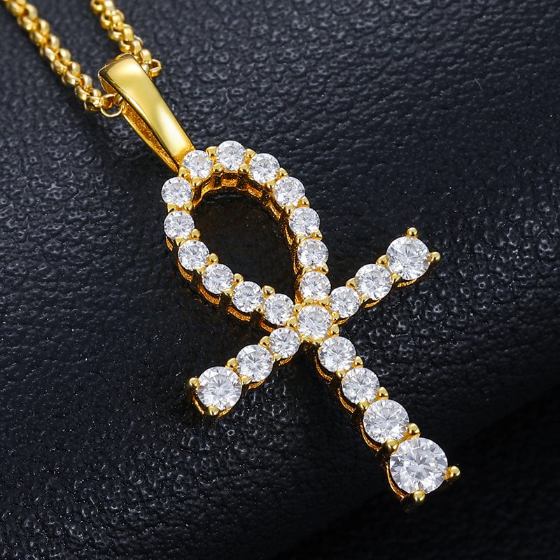 Pendant Silver Jewelry - Moissanite Diamond Charm Necklace Gemstone Necklace For Men Women